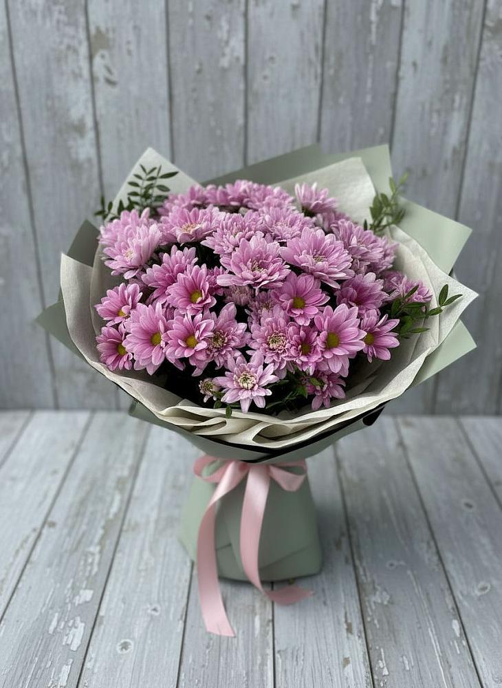 Букет цветов из: Хризантемы в Красном Октябре Ставропольского края