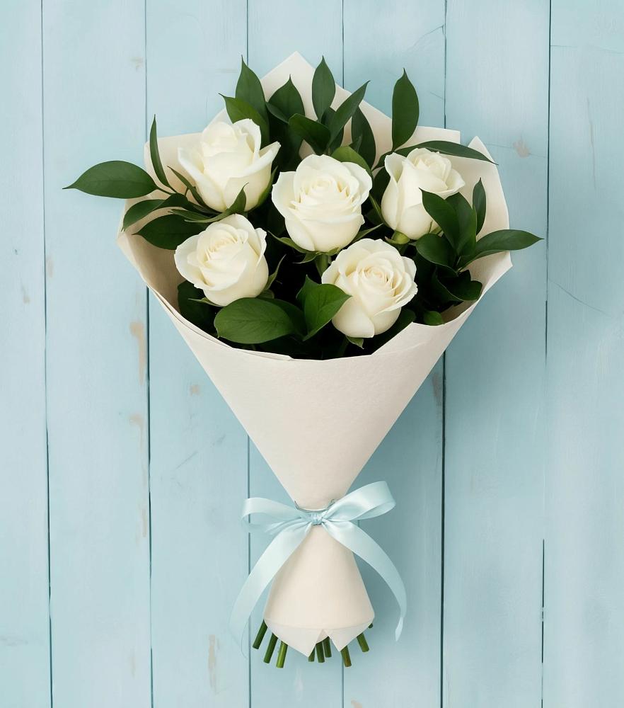 Букет цветов из: Розы в Красном Октябре Ставропольского края