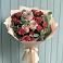 Букет цветов из: Гвоздики и Розы в Красном Октябре Ставропольского края