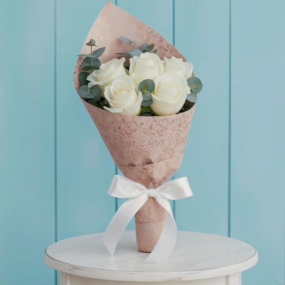 Букет цветов из: Розы в Красном Октябре Ставропольского края