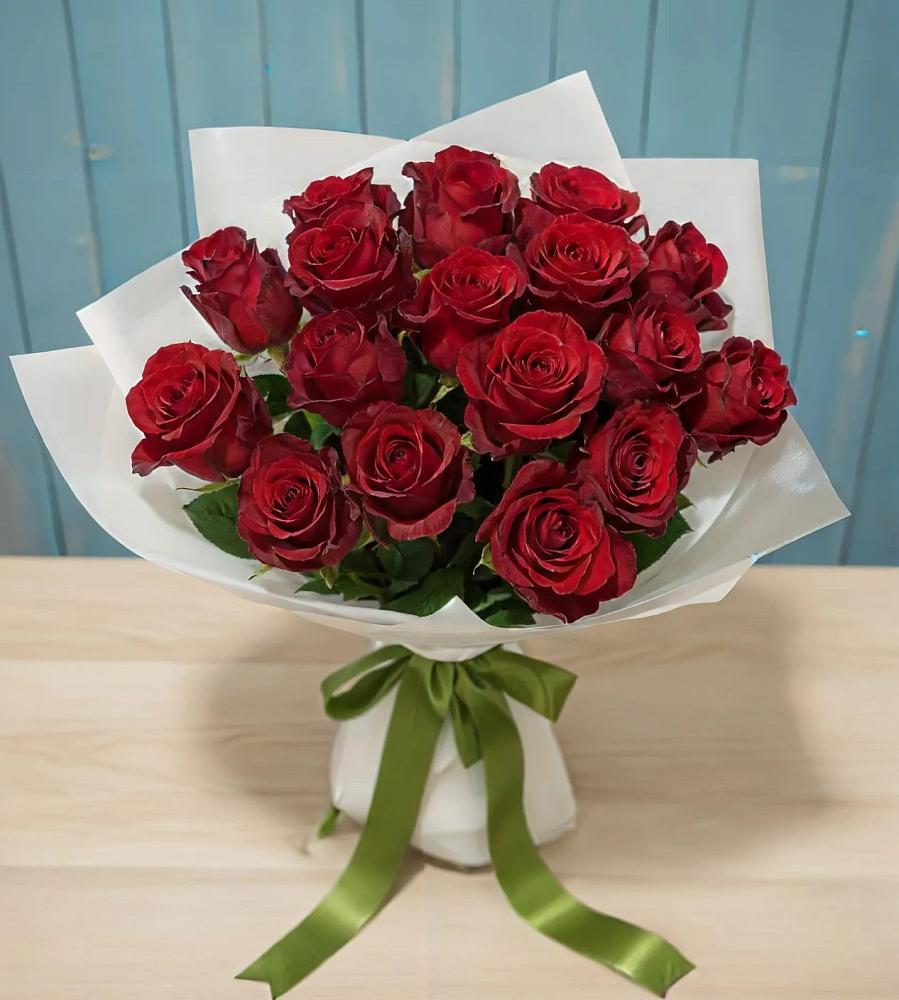 Букет Красные розы в Красном Октябре Ставропольского края