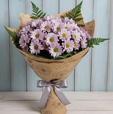 Букет цветов из:  Хризантемы в Красном Октябре Ставропольского края