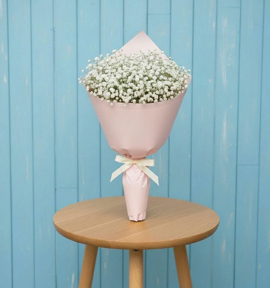 Букет цветов из: Гипсофила в Красном Октябре Ставропольского края