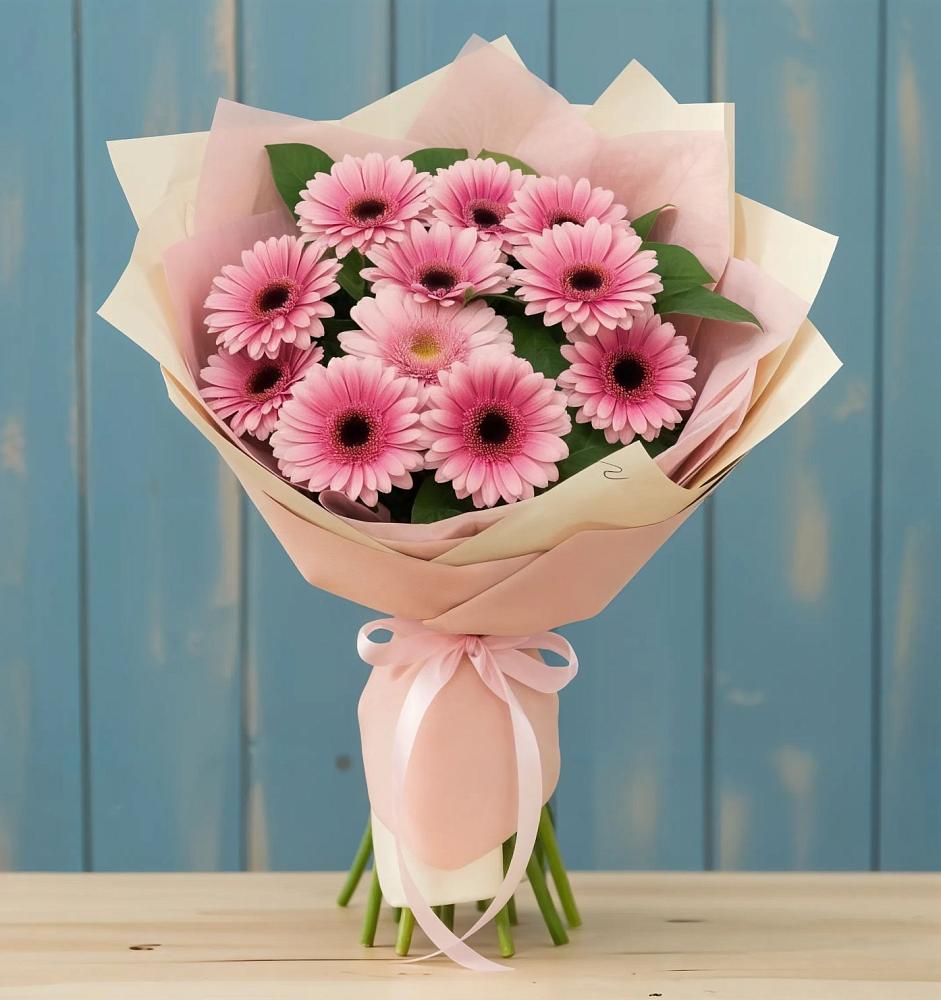 Букет цветов из: Герберы в Красном Октябре Ставропольского края