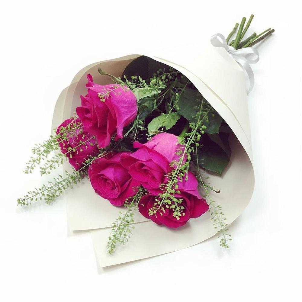 Букет цветов из: Розы в Красном Октябре Ставропольского края