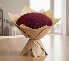 Букет 101 Красная роза #REPLACE_PRED# Красном Октябре Ставропольского края