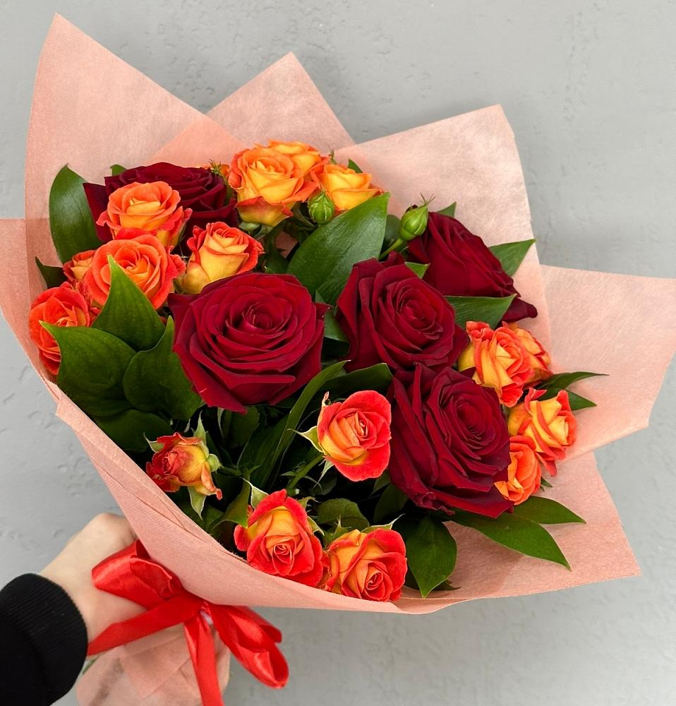 Букет Любовь и восторг в Красном Октябре Ставропольского края