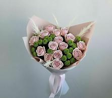 Букет цветов из:  Розы и Хризантемы #REPLACE_PRED# Красном Октябре Ставропольского края