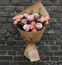 Букет цветов из:  Розы в Красном Октябре Ставропольского края