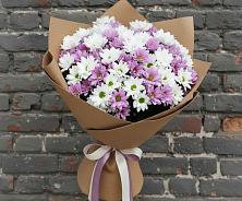 Букет цветов из:  Хризантемы в Красном Октябре Ставропольского края