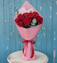 Букет цветов из:  Розы в Красном Октябре Ставропольского края