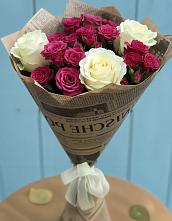 Букет цветов из:  Розы в Красном Октябре Ставропольского края