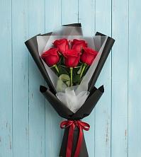 Букет цветов из:  Розы в Красном Октябре Ставропольского края