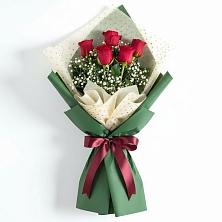 Букет цветов из:  Розы в Красном Октябре Ставропольского края