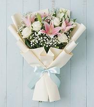 Букет цветов из:  Лилии в Красном Октябре Ставропольского края