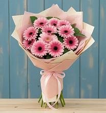 Букет цветов из:  Герберы в Красном Октябре Ставропольского края